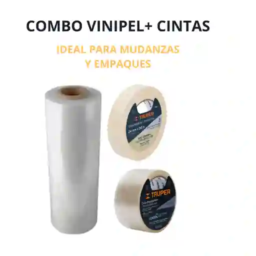 "¡mudanza Express!" Vinipel + Cinta Embalaje + Cinta Enmascarar
