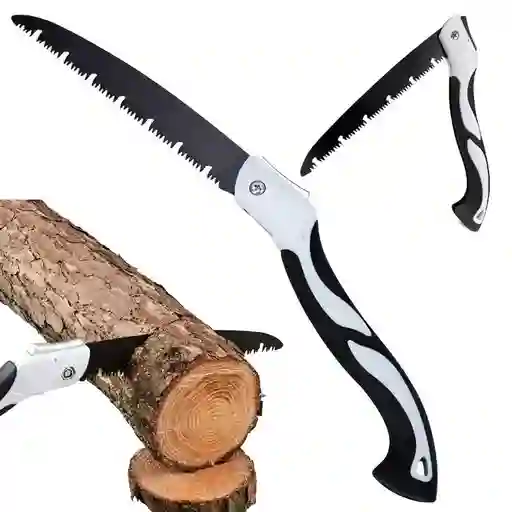 Sierra De Mano Serrucho 50cm Plegable Hoja Larga
