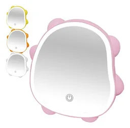 Espejo Iluminado De Mesa Para Maquillaje Led 3 Modos De Luz