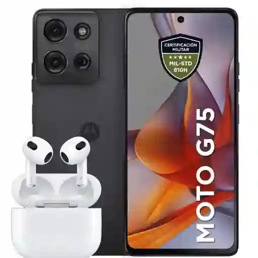 Motorola Moto G75 256gb 8gb + Audifonos Inalambricos