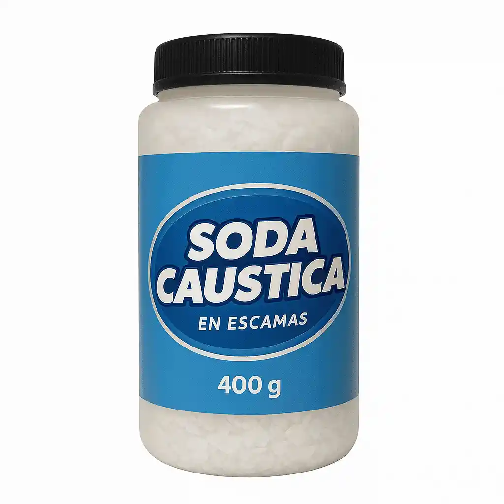 Soda Caustica Destapa Cañerías 400 Gr