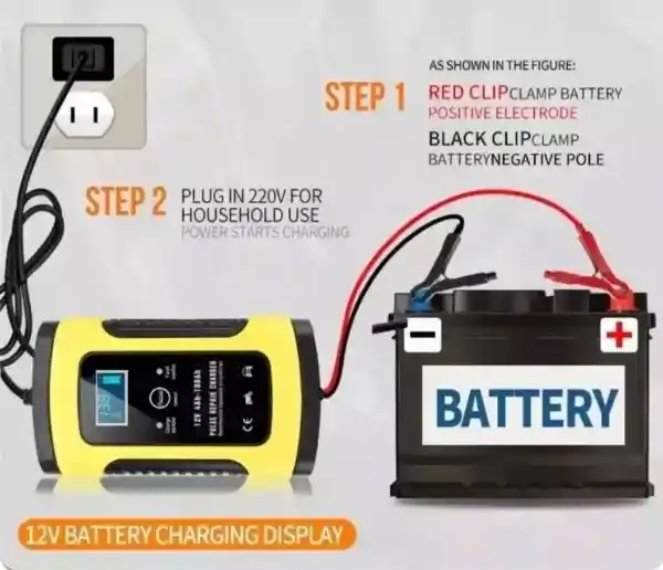 Cargador De Bateria Inteligente Fbc12050