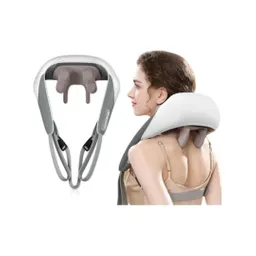 Masajeador Cuellos Hombros Calor Almohada Aliviador Dolor