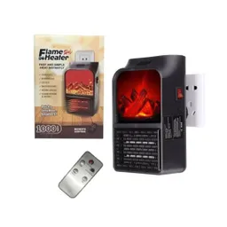 Mini Calefactor Chimenea 1000w Eléctrico Portátil