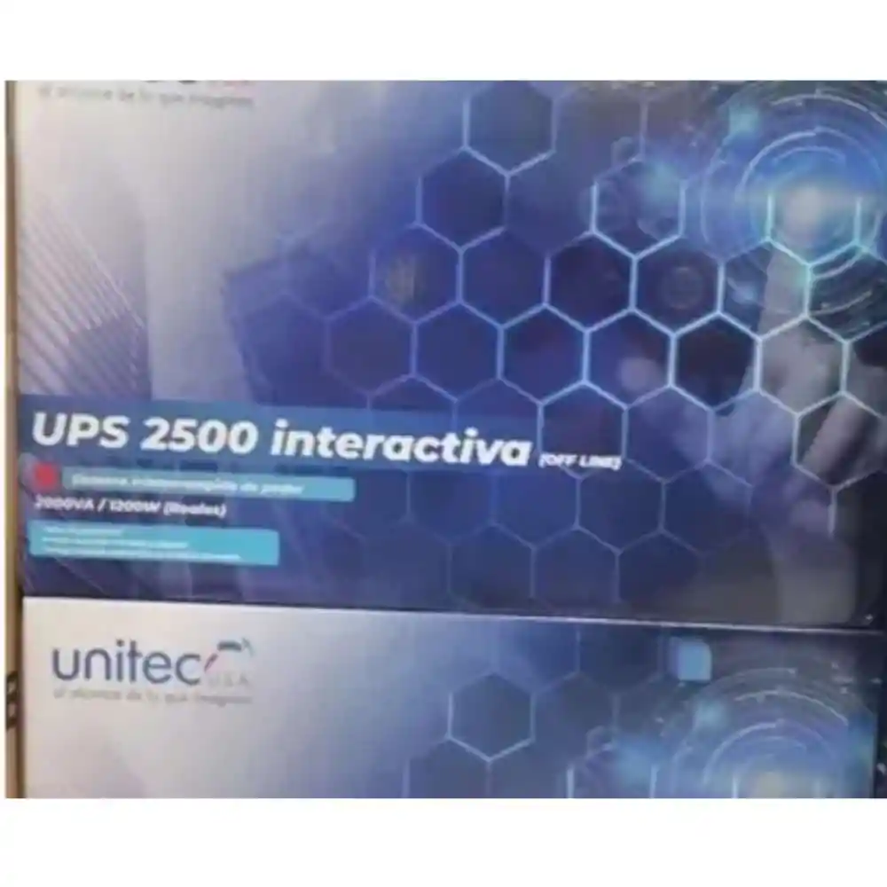 Ups Unitec 2500 Interactiva