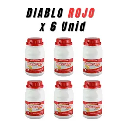 Caja Diablo Rojo Destapa Cañerías X 6 Unid