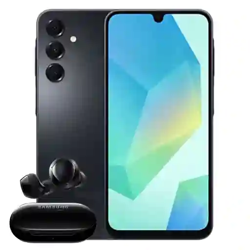Celular Samsung A16 256gb 8gb Negro + Audifonos Galaxy Buds