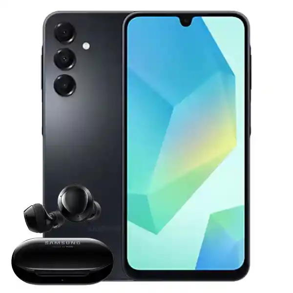 Celular Samsung A16 256gb 8gb Negro + Audifonos Galaxy Buds