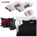 Combo Cubrelecho Doble Cama Ovejero + 2 Almohadas Semi-ortopédicas + Obsequio Fundas Satín