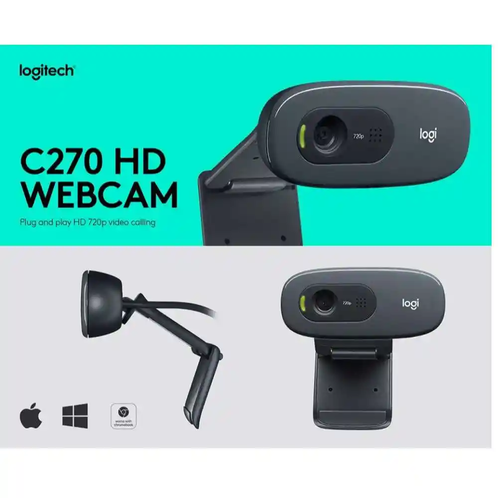 Cámara Logitech Hd C270