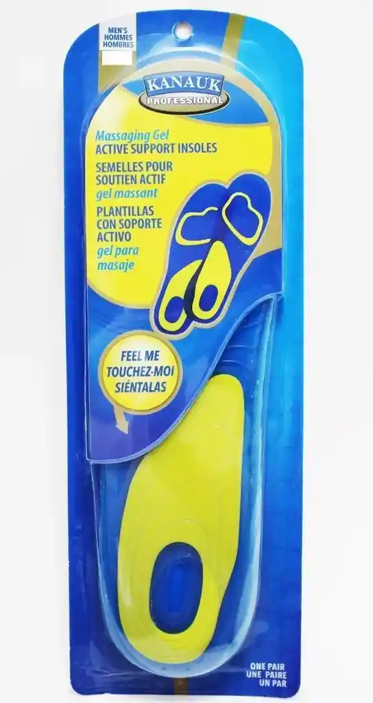 Plantillas Ortopedicas Para Pie Plano Doble Gel Arco Del Pie (hombre)