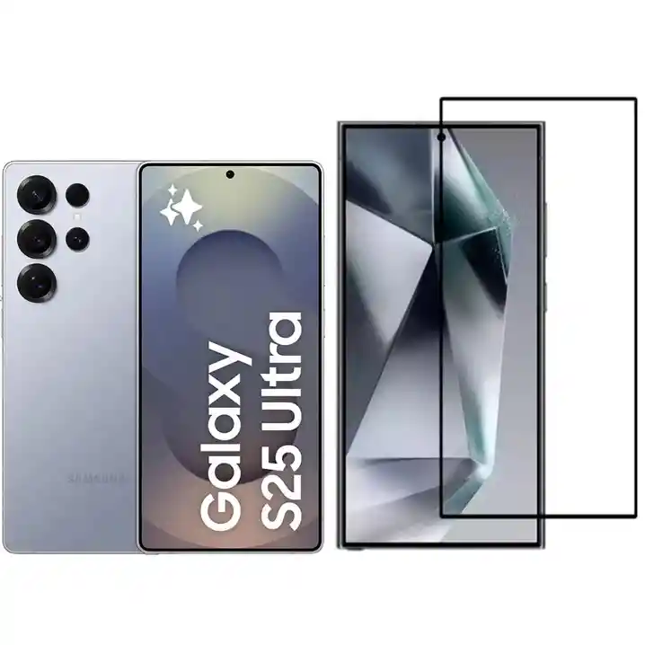 Vidrio Premium Con Reconocimiento De Huella Para Samsung S25 Ultra