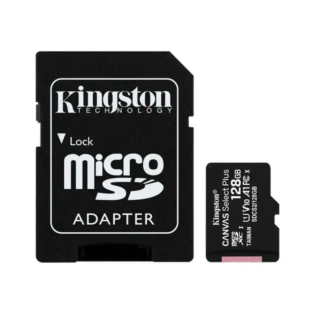 Microsd Kingston 128gb Clase 10