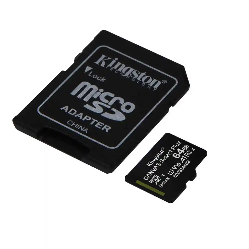 Microsd Kingston 64gb Clase 10