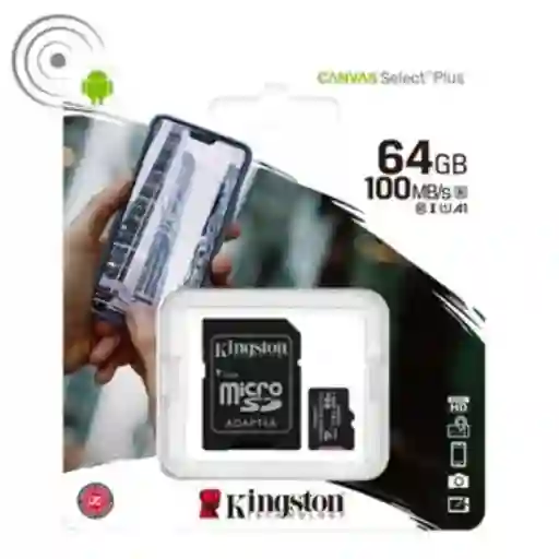 Microsd Kingston 64gb Clase 10