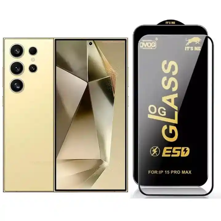 Vidrio Premium Con Reconocimiento De Huella Para Samsung S24 Ultra