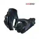 Combo Guantes Para Moto Icon Persuit Liso + Protector Para Zapato Moto