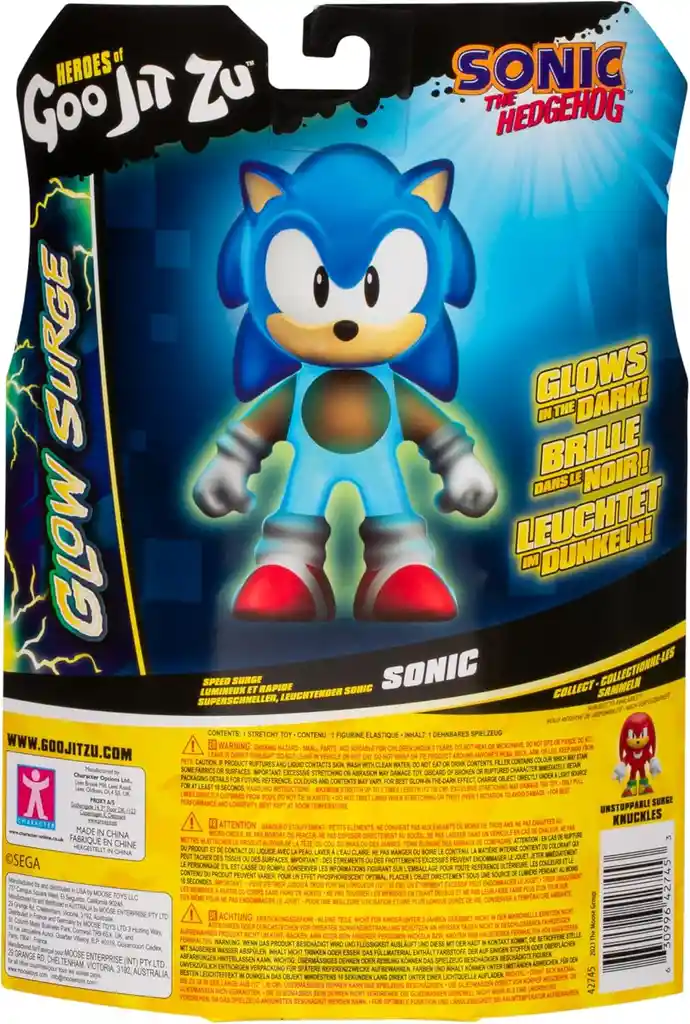 Goo Jit Zu Sonic Glow Surge