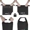 Dry Bag 100% Impermebale, 15l, Morral, Estuche, Bolsa Color Gris