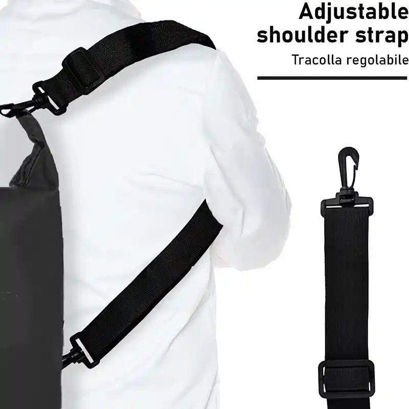 Dry Bag 100% Impermebale, 15l, Morral, Estuche, Bolsa Color Naranja