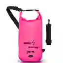 Dry Bag 100% Impermebale, 15l, Morral, Estuche, Bolsa Color Fucsia