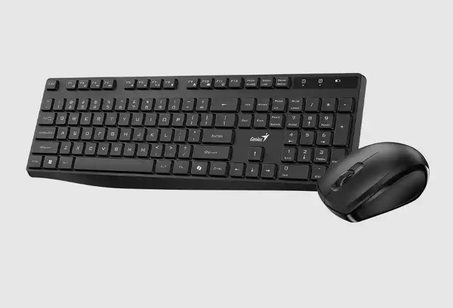 ¡mejora Tu Productividad! Combo Teclado Y Mouse Km-8206s Inalambrico, Silenciosos, Confortables, Con Tecla Ai Copilot Para Windows 11-mac