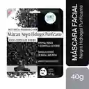 Mascarilla Negra Facial Con Carbon De Bambu