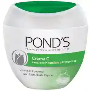 Crema Pond´s Crema C (remueve Maquillaje E Impurezas) 100 G