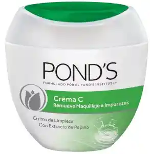Crema Pond´s Crema C (remueve Maquillaje E Impurezas) 100 G