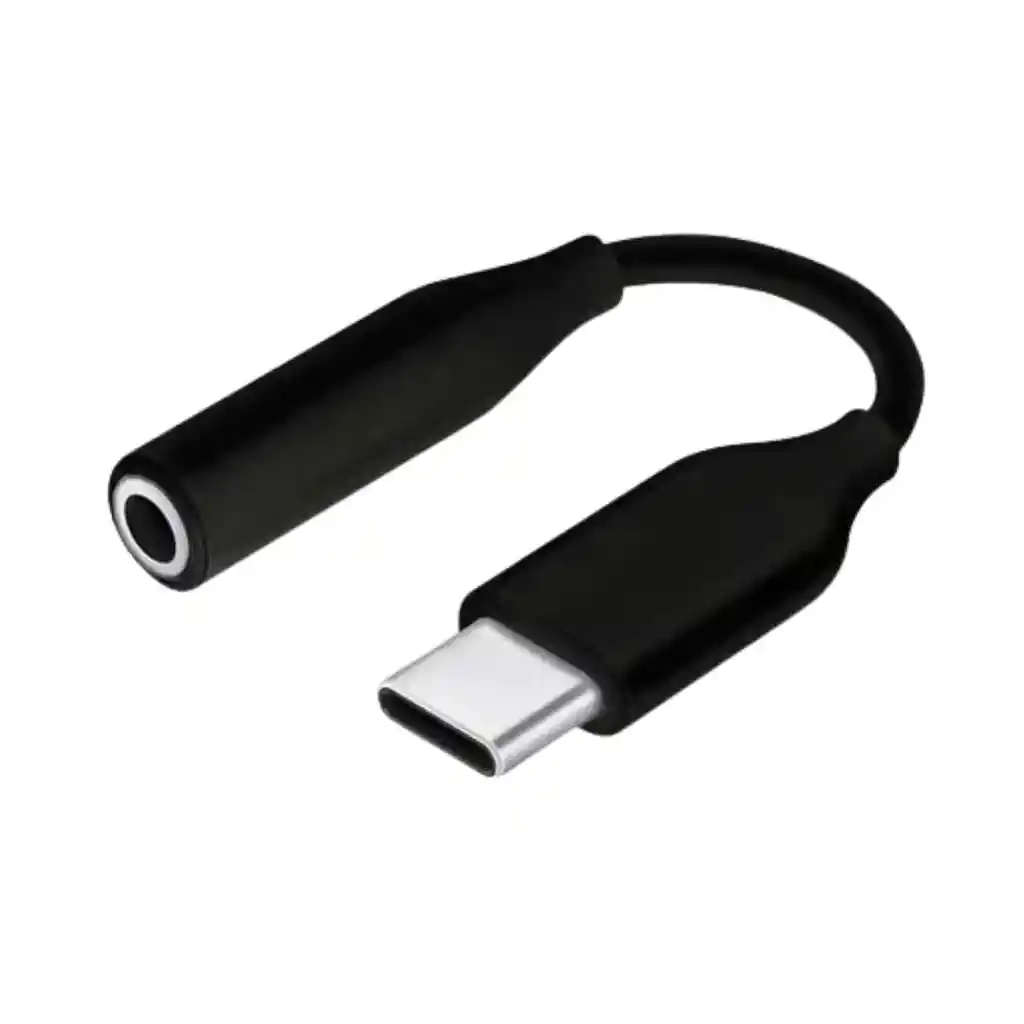 Adaptador De Audifonos Tipo C A Cable De 3,5mm.