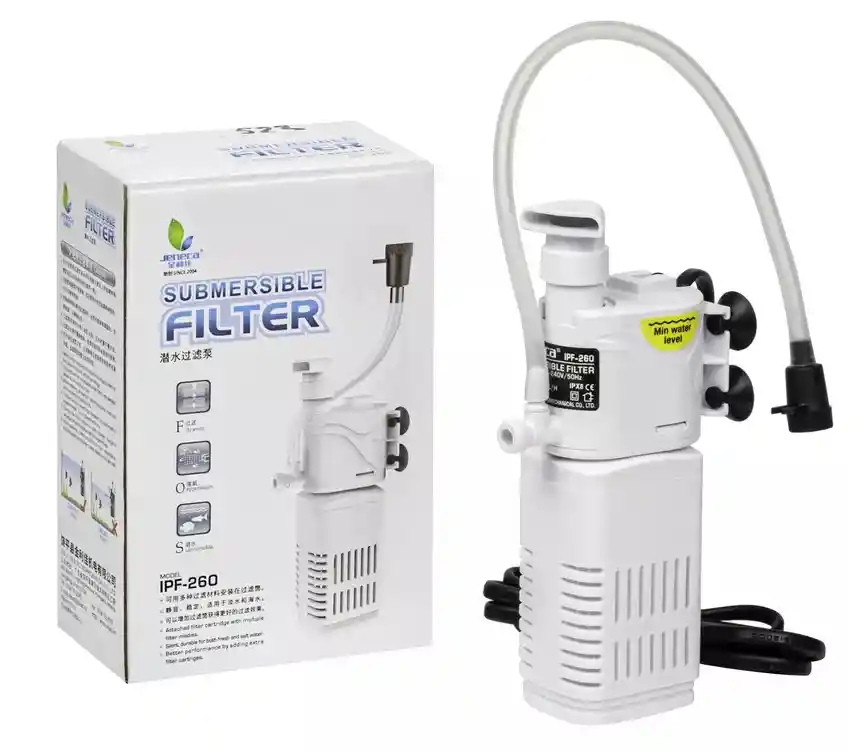 Filtro Acuario 400 L/h Cabeza De Poder Ipf-260 Blanco