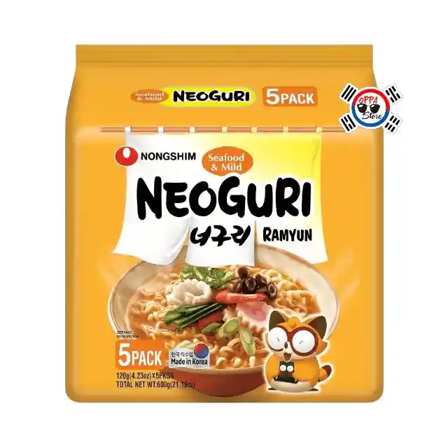 Multipack Ramen Neoguri De 120gr X 5 Und - Picante