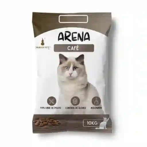 Calabaza Pets - Arena Para Gatos Aroma Café