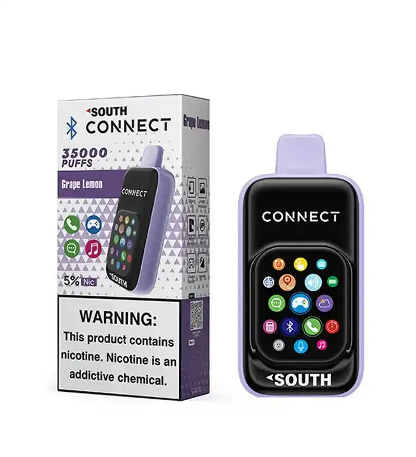 South Connect 35.000 Puff - Grape Lemon