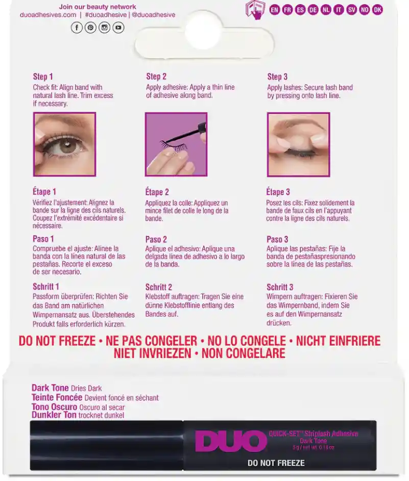Pegante Duo Morado 5g