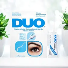 Pegante Para Pestañas Duo Azul – Adhesivo Transparente De Larga Duración