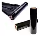 Rollo De Vinipel Industrial Negro 500 Mtrs X 15 Cms Ancho Stretch De Embalaje Empaques