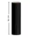 Rollo De Vinipel Industrial Negro 500 Mtrs X 15 Cms Ancho Stretch De Embalaje Empaques
