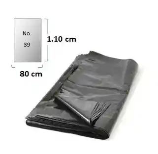 Bolsa Plástica Industrial Negra Para Empaques Doméstica 80 x 1.10