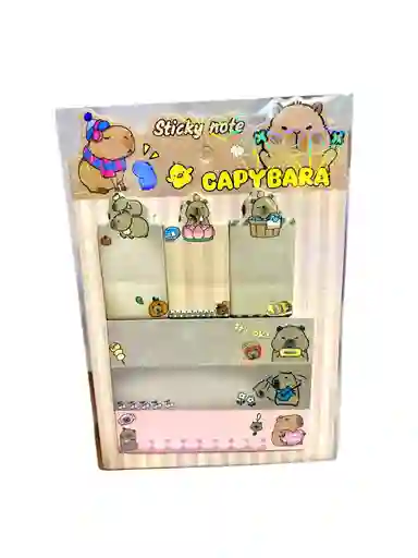 Notas Capibara Adhesivas