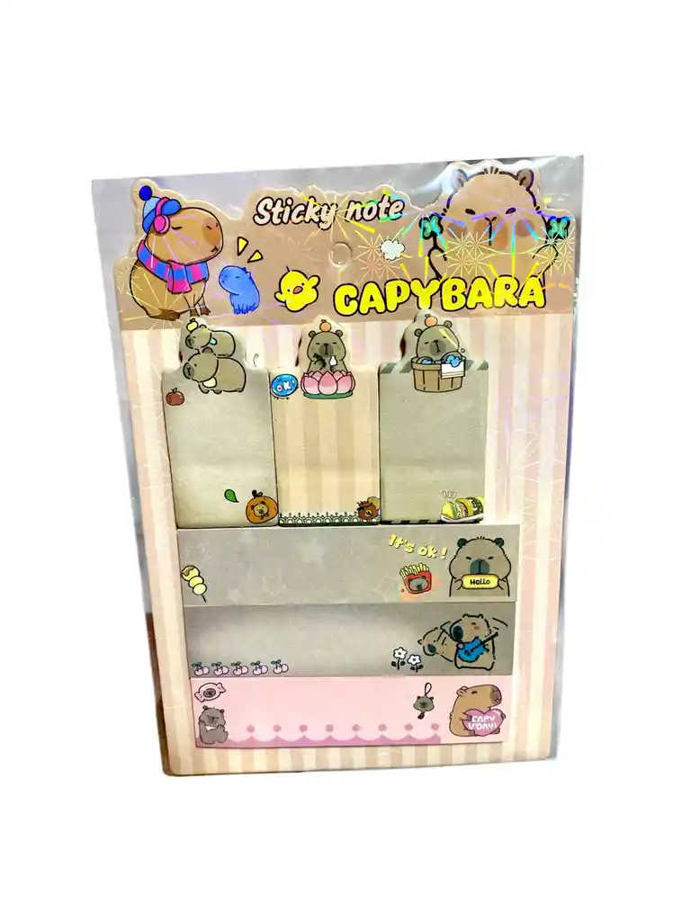 Notas Capibara Adhesivas