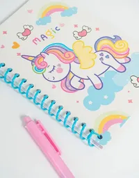 Agenda Unicornio Con Esfero