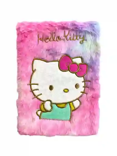 Agenda Peluche Hello Kitty Colorida