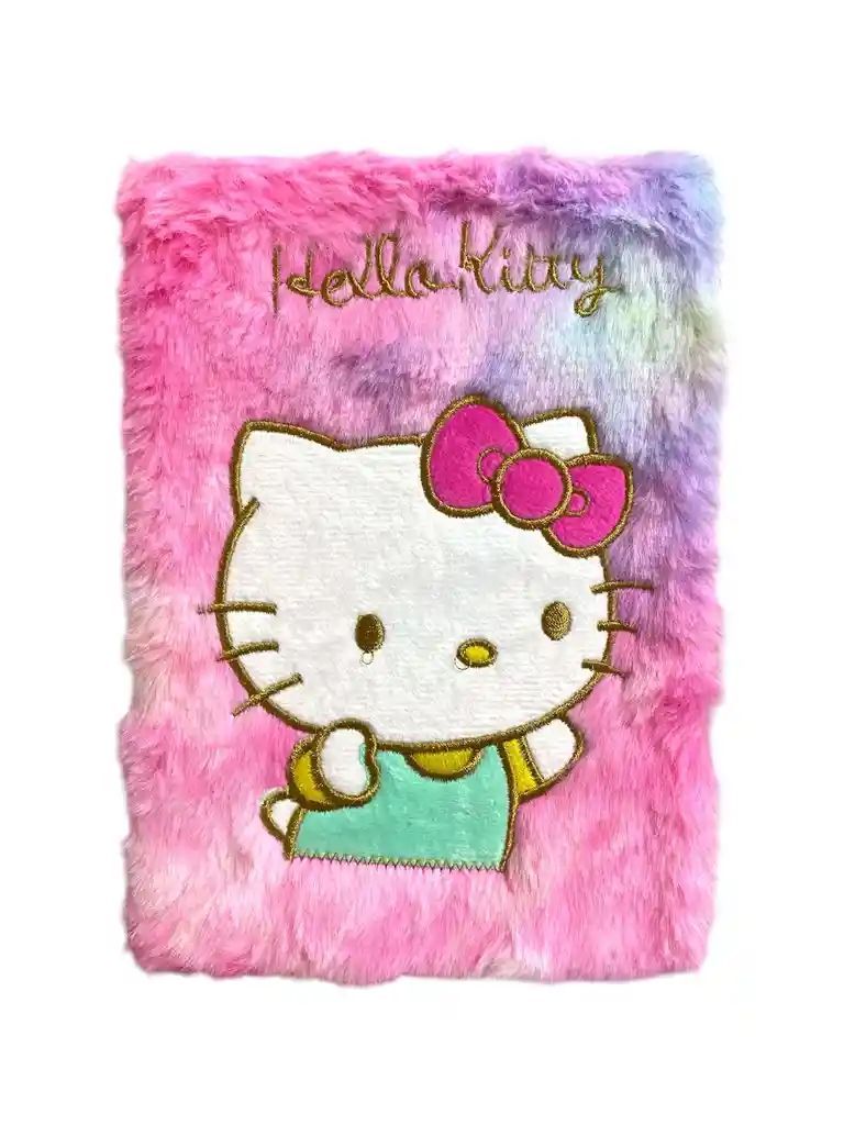 Agenda Peluche Hello Kitty Colorida