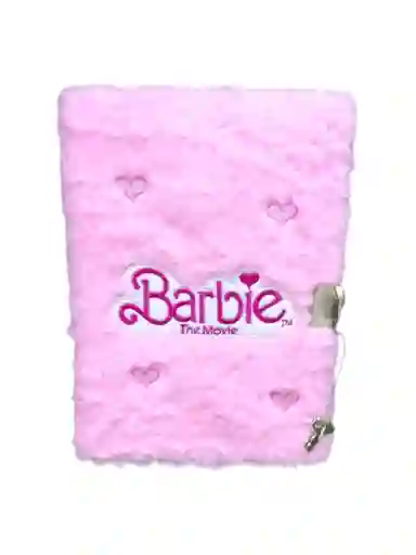 Agenda Peluche Barbie Rosa