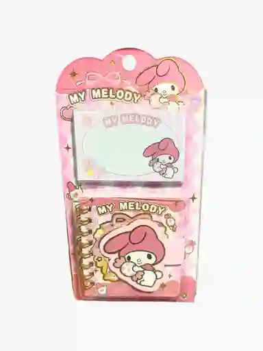 Agenda Con Notas Adhesivas My Melody