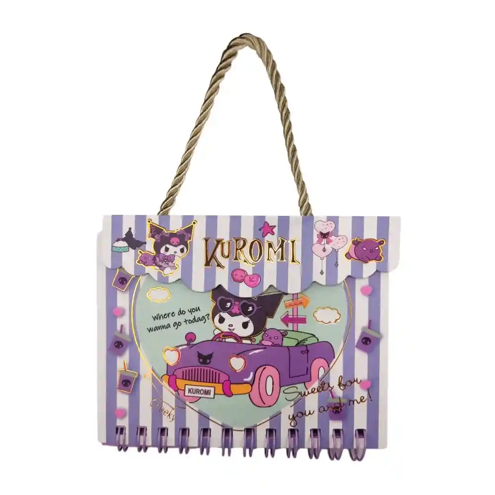 Agenda Colgante Kuromi