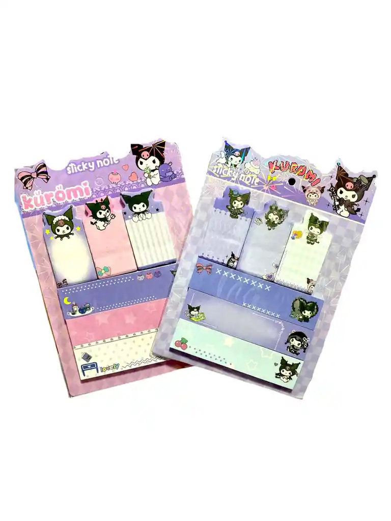 Notas Kuromi Adhesivas