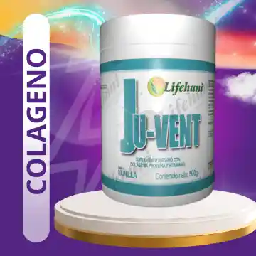 Ju-vent Colgeno Hidrolizado Tipo 1 Sabor Vainilla 500 Gr