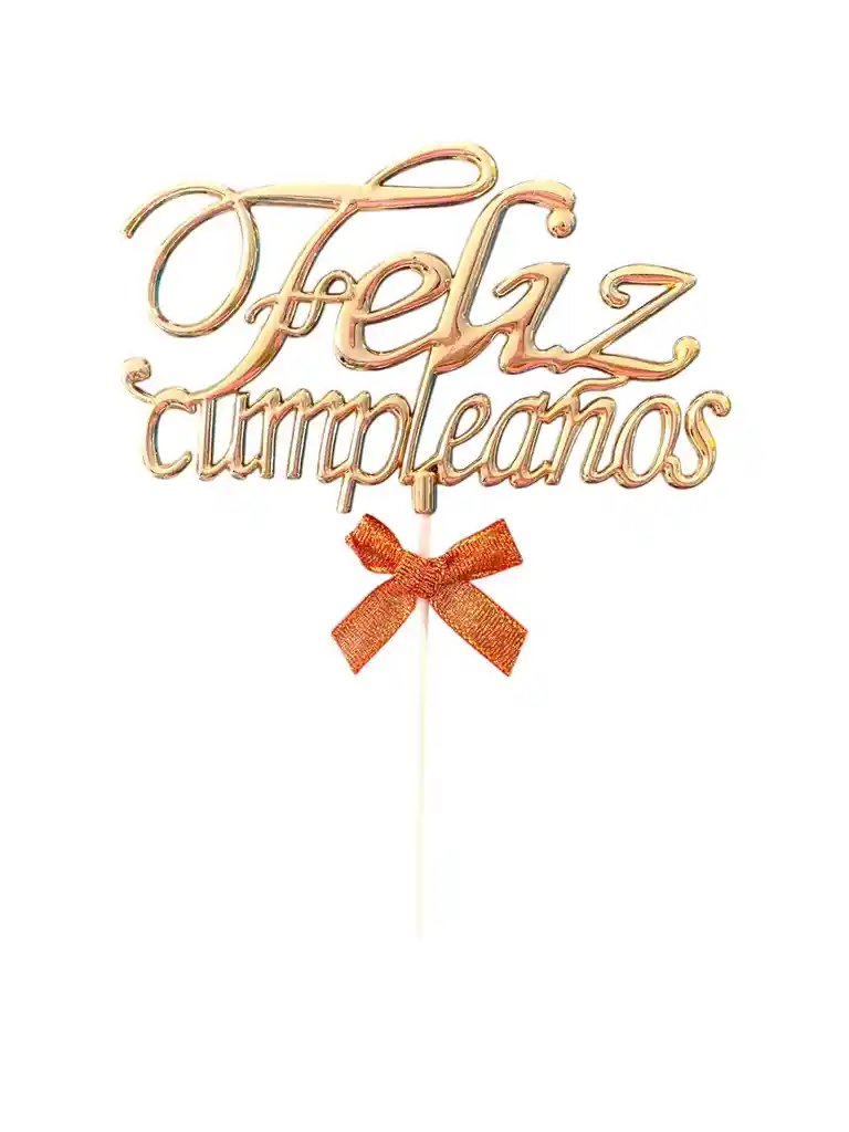 Topper Para Torta Champaña